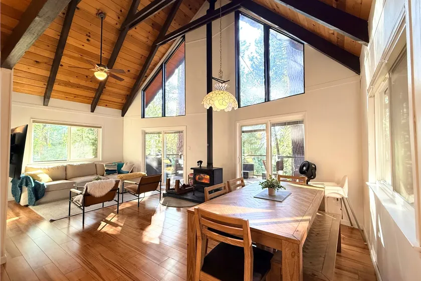 Forest View A-Frame: Modern Retreat w/ Fire Pit - Image 1