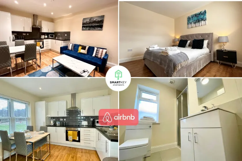 Prime Location 1Bed Apart|WokingTown Free Parking - Image 1