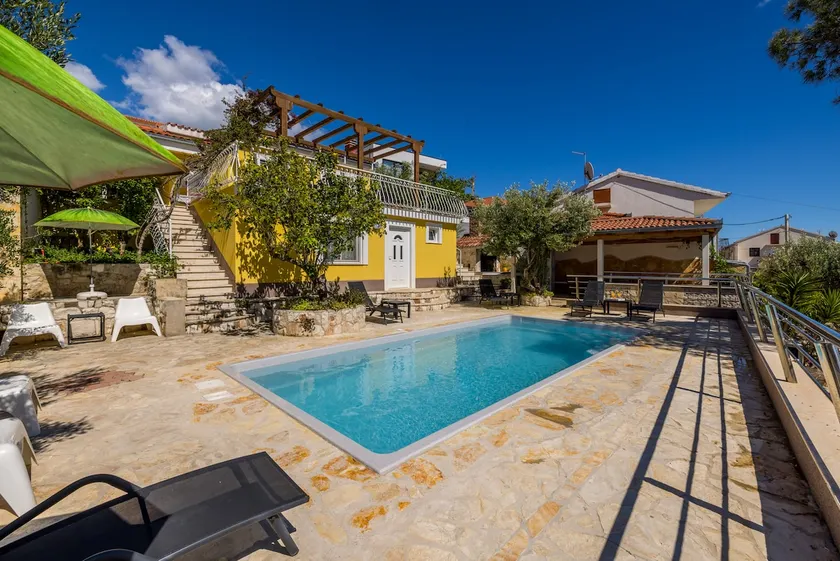 VILLA DALMATIA Moderne Sea-Front Villa mit beheiztem Pool, schöne stuning Blick - Image 1