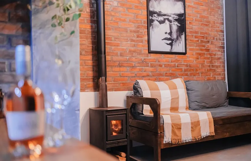 the guest house Loft by the sea with fireplace. - Image 1