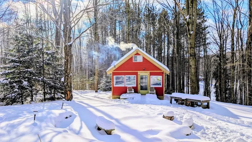 Dry cabin in woods, close to ski & village, pets - Image 1