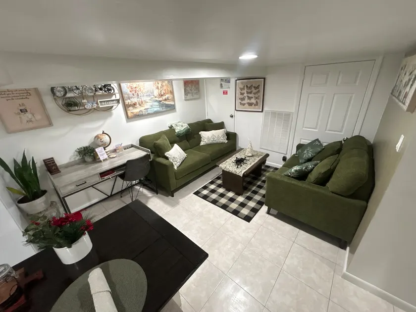 Cozy 2 bedroom basement with living room space - Image 1