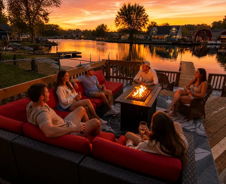 Hot Tub Lakefront Retreat - Game Room- Sleeps 12 - Image 1