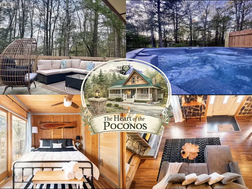 Located in the heart of Poconos/Hottub/fireplace - Image 1