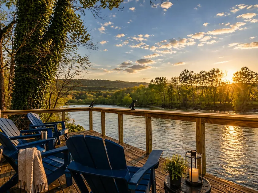 Serene River Retreat | Double Decks, Hot Tub, Fire Pit & Scenic River Views - Image 1