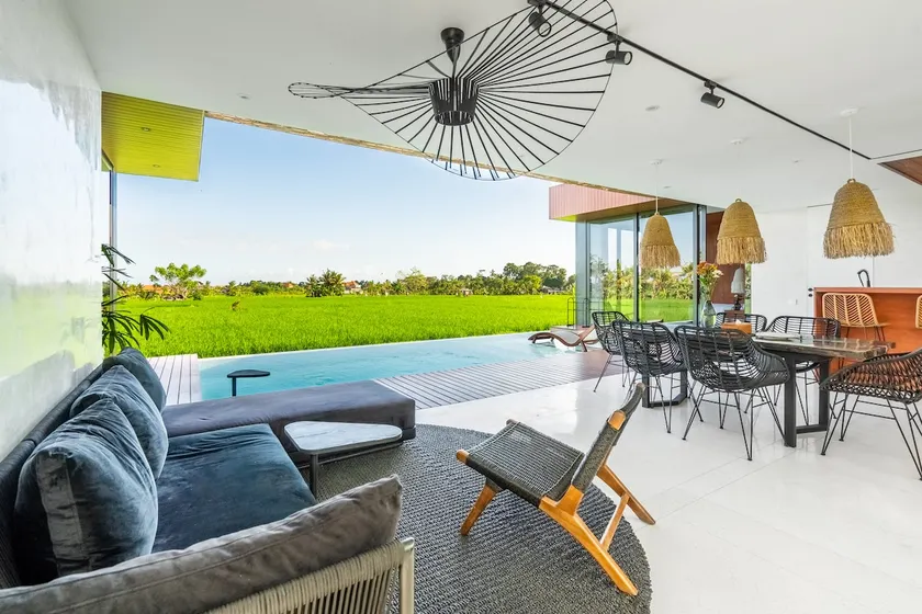 Green Flow Villa 1 Ubud ✦3BR ✦Rice fields View - Image 1