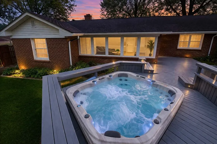 Spacious Ivy Hills Home | Hot Tub • Fenced Yard - Image 1