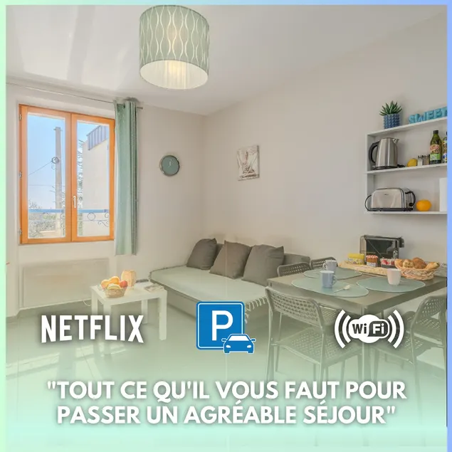 Terrace, Parking & WiFi – 30 min Paris/Disney - Image 1