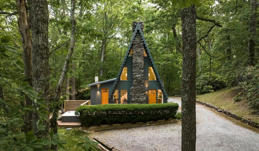 Wildwoods A-Frame near Downtown Boone - Image 1