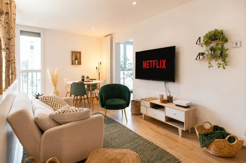 Le Zenity avec Parking privé, Netflix et Disney Plus, Proche Nancy Gentilly - Image 1