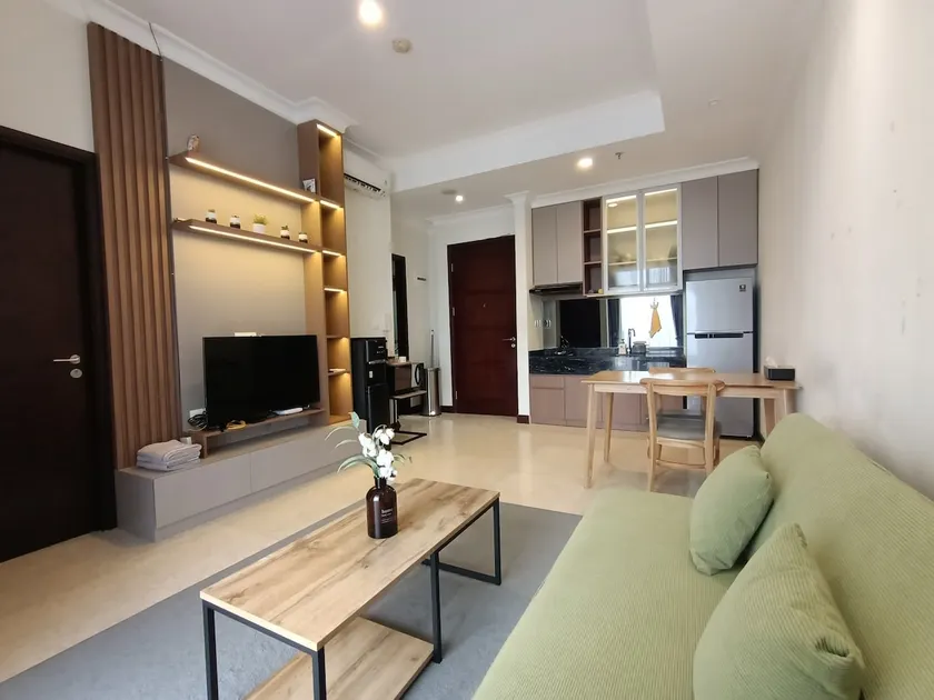 Modern 2BR Apartment Green Gem Suites Jakarta - Image 1