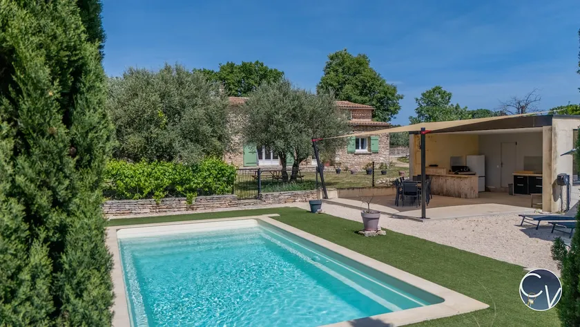 Ardèche farmhouse with pool - 12 people - Image 1