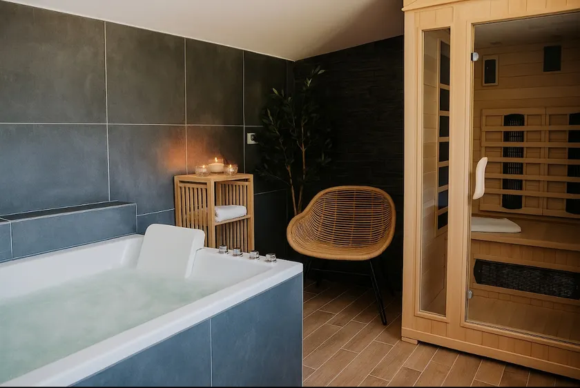Nature retreat 500 m from the beach • Private spa - Image 1