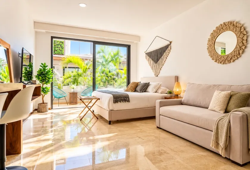 Centrally located studio in Tulum 2 pools+bicycles - Image 1