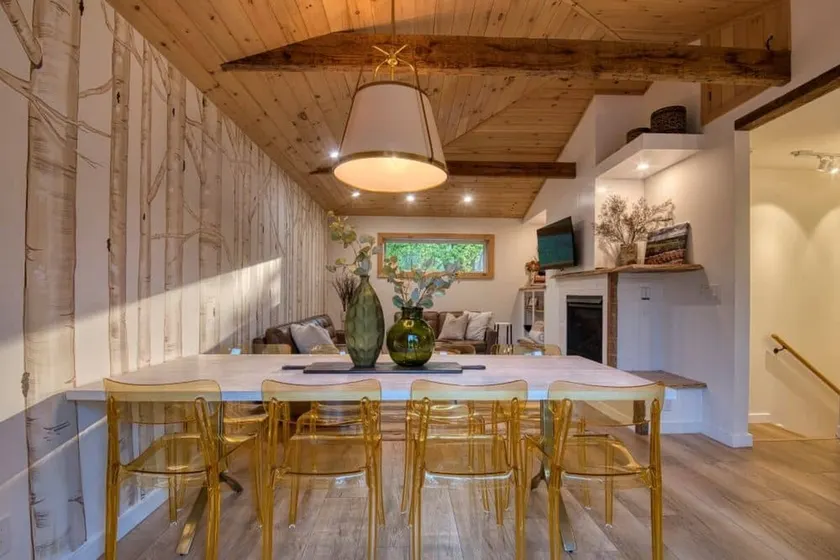 Wine Trail Retreat | Fireplace + Designer Home - Image 1