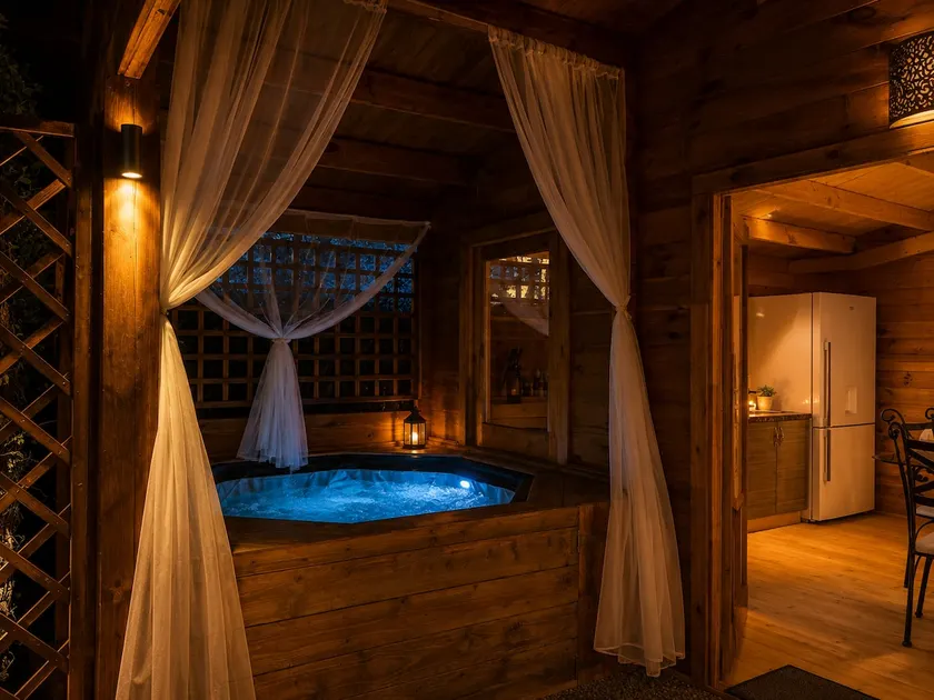 Private Hot Tub • Romantic Chalet - Image 1