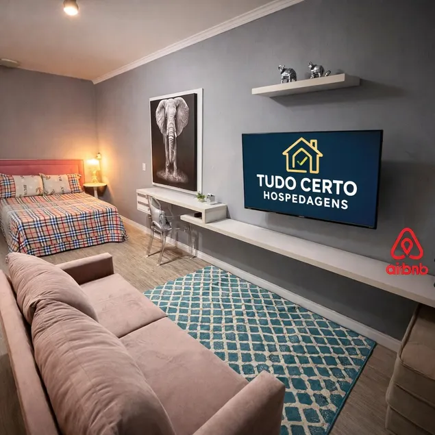 NEW Loft + 1 Bedroom + Wi-Fi + A/C in Gaspar + Parking Space 3 km from Blumenau - Image 1