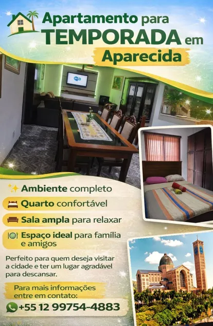 Aparecida Family Apartment/air-conditioning/Wi-Fi/2garages - Image 1