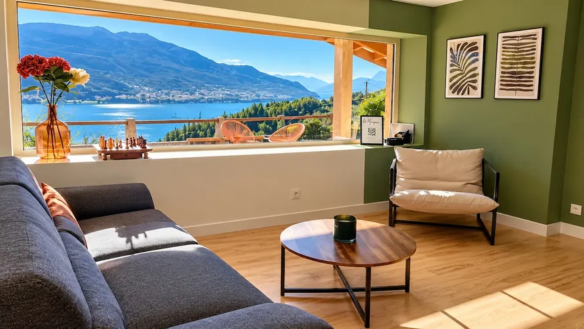 The spacious Panoramic 4 bedroom, large terrace, lake view - Image 1