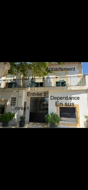 In the heart of the Luberon, 1-bedroom apartment with an annex for extra guests - Image 1