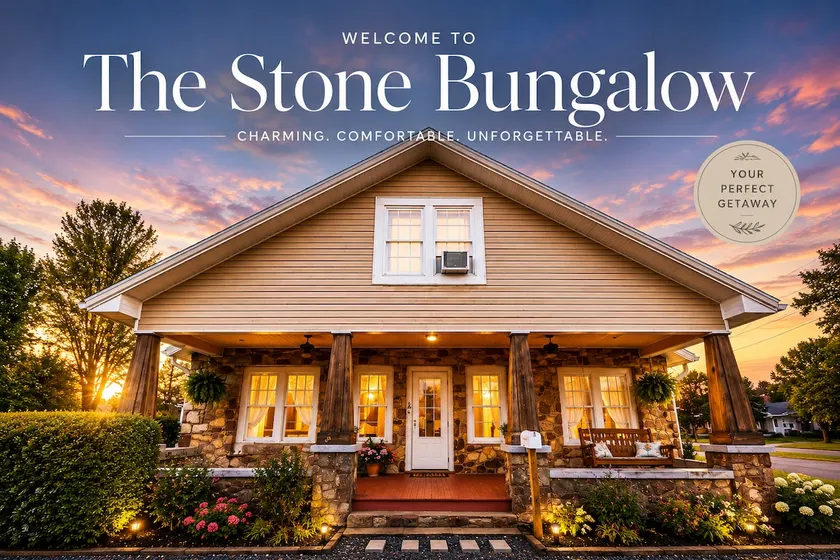Cozy Stone House Near Wolf Pen Gap Sleeps 5 - Image 1