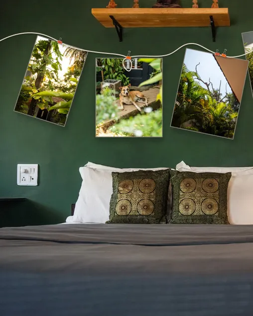 Hidden cozy studio living-700M to Vagator beach - Image 1