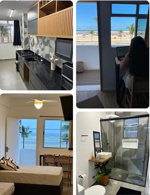 On the sand, sea view, Wi-Fi and balcony! - Image 1