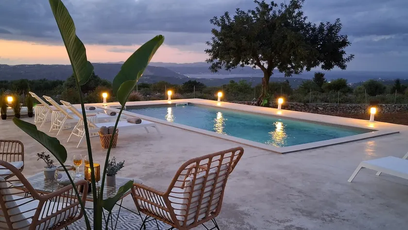 Stone Villa Halepa Pool, Sea View Peaceful Luxury in Crete - Image 1