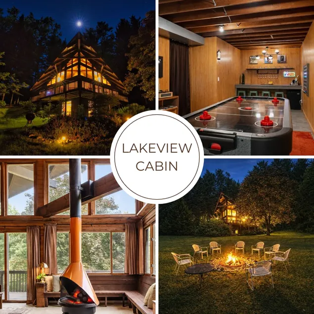 Lakeview Cabin > Unique Mid-Century Tucked in Bluff - Image 1