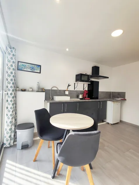 studio avec terrasse et parking privatif - Image 1