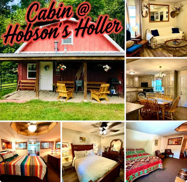 Cabin @ Hobson Holler Sleeps 10/10 mins to Montauk - Image 1
