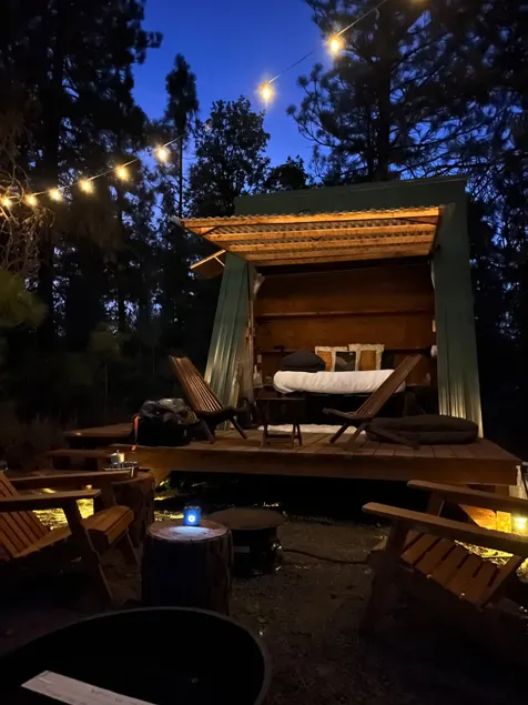 A-Frame Tiny Cabin in the Woods - Image 1