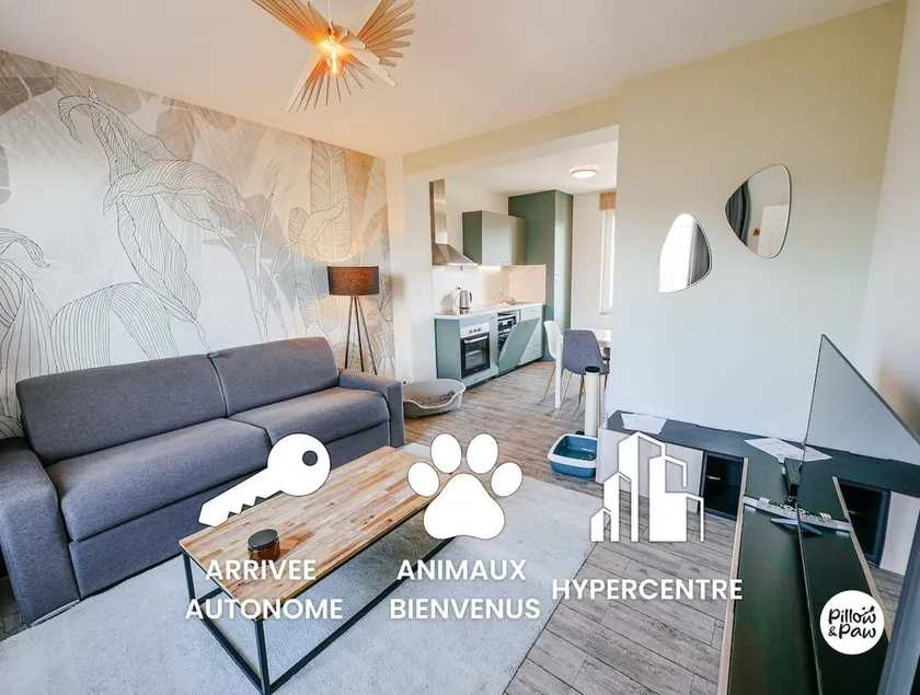 The Bichon: Cozy T2, Central, Pet-Friendly - Image 1