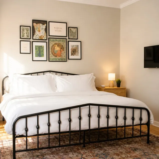 Long days deserve quiet nights. Just 4 minutes from Maxwell AFB and close to downtown, this pet-friendly cottage gives busy travelers a comfortable place to recharge, sleep well, and wake ready for tomorrow. - Image 1