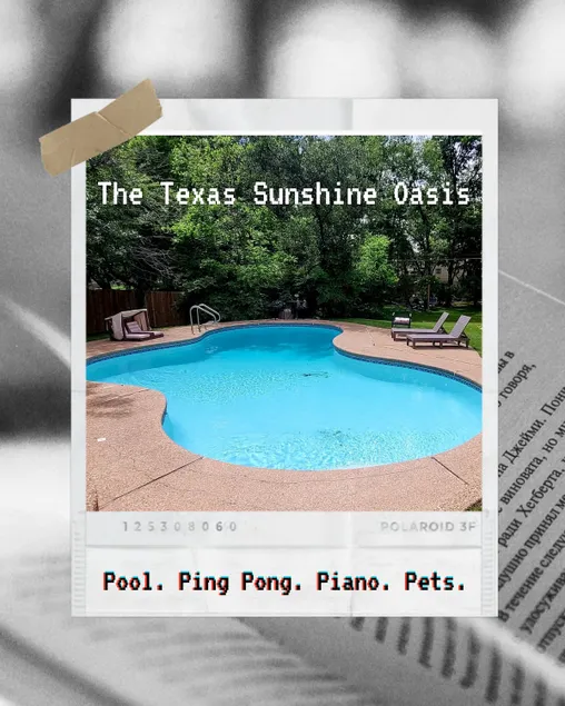 Texas Sunshine Oasis | 10 min to WACO | Spa Pets - Image 1