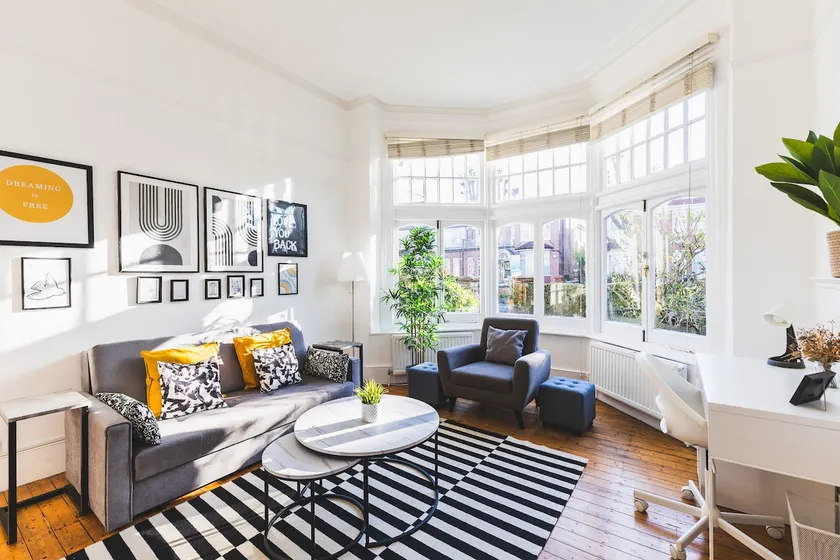Superb flat in Muswell hill with private garden - Image 1