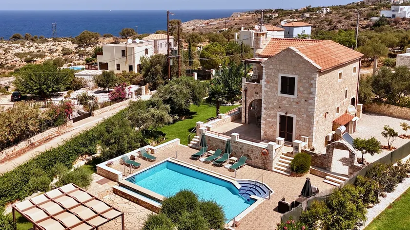 Villa Afrati Sea Views Pool AC - Image 1