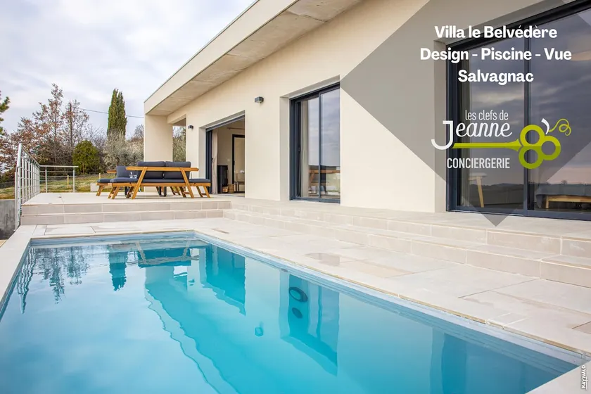 Villa Le Belvédère - Design & Vue Panoramique à Salvagnac - Image 1