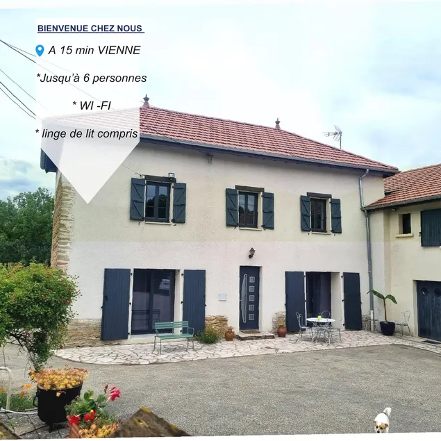 Relaxing stay in a charming house near Vienne & Lyon - Image 1