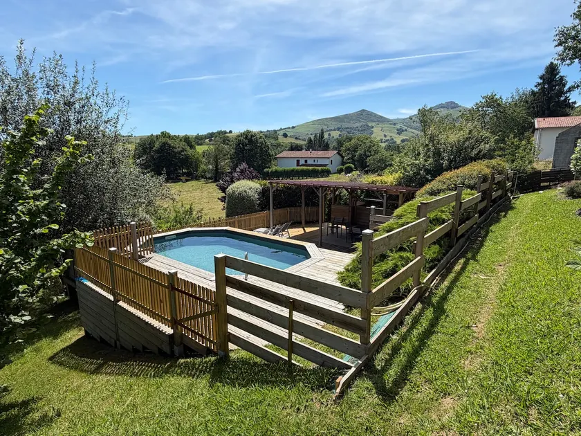 Authentic Basque-Mt views-Heated pool-Air con-Pets - Image 1