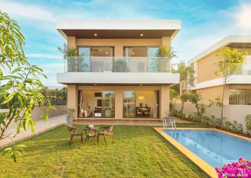 The Sky Deck Villa - 3BHK With Private Pool & Lawn - Image 1