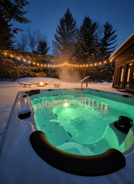 Romantic Glacier Hot Tub Hideout | A-Frame - Image 1