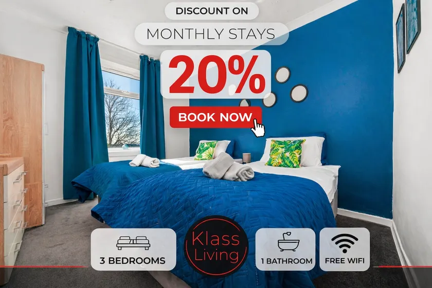 Coats Street Apartment by Klass Living Coatbridge - Image 1