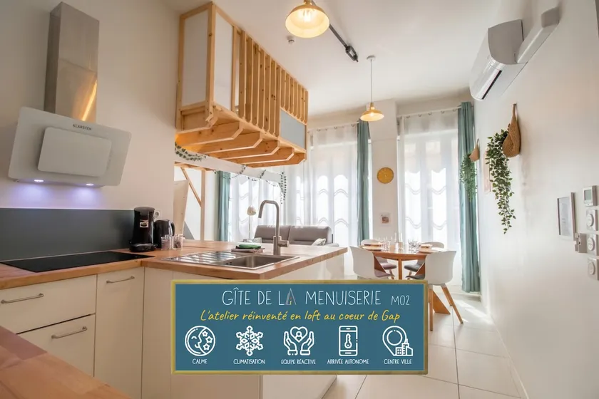 La Menuiserie • Quiet loft in the heart of Gap • M02 - Image 1