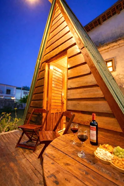 House with cabin – 50 m from the beach – Guajiru – 10 people - Image 1
