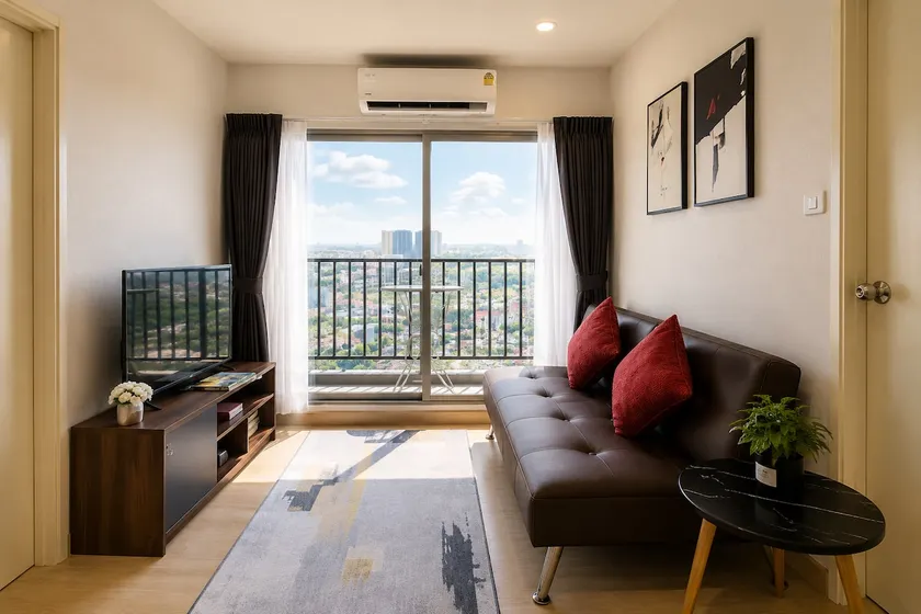 Modern 2BR 2BA | BTS Pu Chao | WiFi , Pool & Gym - Image 1