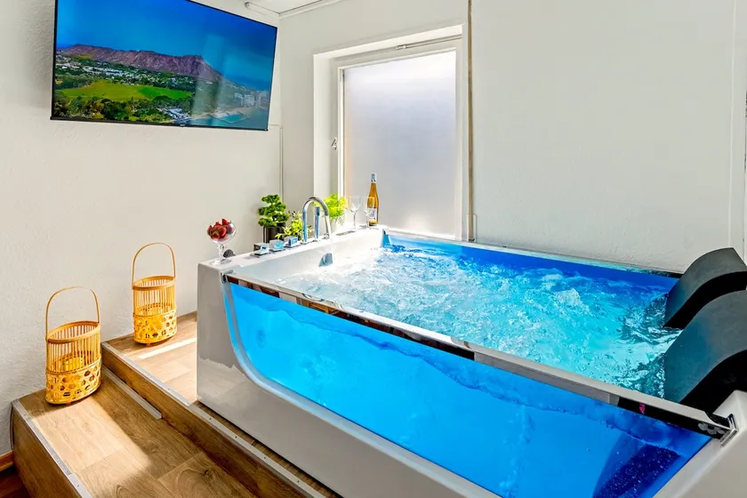 THE BIG MÜNSTER für bis zu 12, Whirlpool, Sauna, zentral, Tischfußball, Balkon, Gasgrill - Image 1