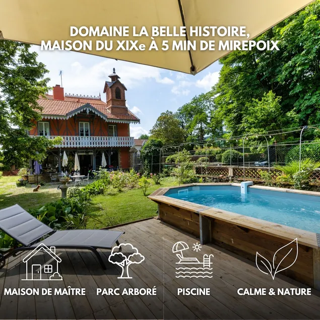 Domaine La Belle Histoire – Cottage by the Park - Image 1