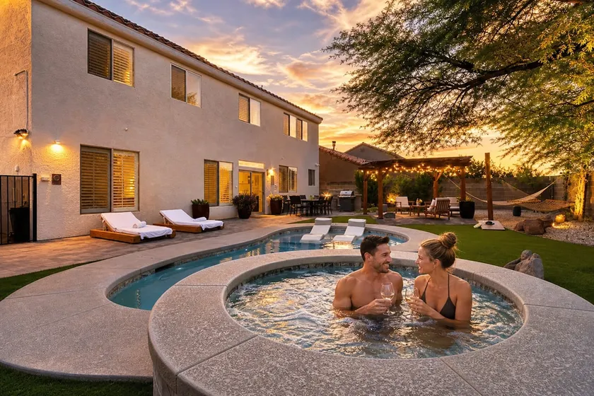 A Dream Villa: Pool, Hot Tub, Game room Near Strip - Image 1