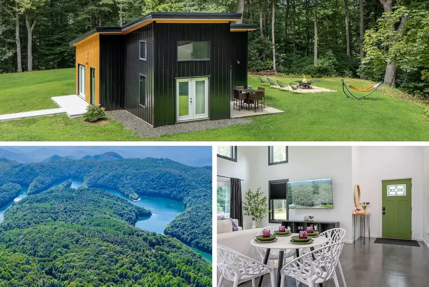 Secluded Modern Blue Ridge Mountain Home + River! - Image 1